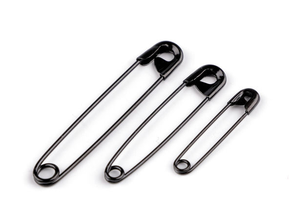 Set asortat de ace de siguranță metalice premium, mărimi mixte - Pachet economic de 600 de bucăți pentru croitorie, lucru manual și confecționarea broșelor