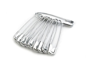 Ace de siguranță premium nichelate - 37 mm (Set de 1000 bucăți)