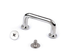 Anou metalic premium cu șurub pentru genți și curele - 22 mm