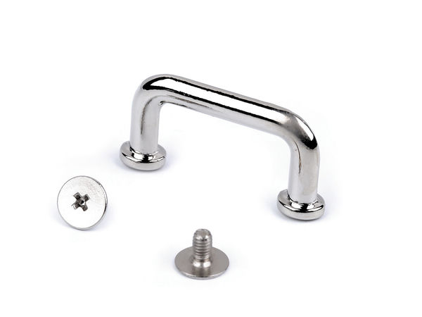Anou metalic premium cu șurub pentru genți și curele - 22 mm
