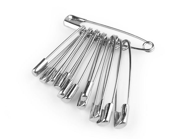 Ace de siguranță metalice premium - Selecție de dimensiuni mixte pentru croitorie, lucru manual și confecționarea broșelor