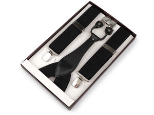Bretele Reglabile Premium pentru Pantaloni | Lățime 3,5 cm și Lungime 115 cm | Cutie Elegantă