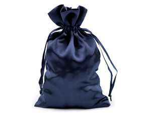 Săculeț premium din satin pentru cadouri (11x17 cm) - Săculeț elegant cu șnur pentru bijuterii și mărturii