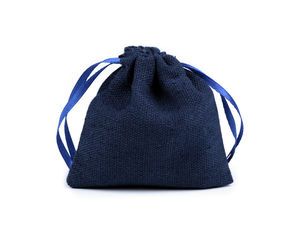 Săculețe premium din bumbac și in cu șnur pentru cadouri (8x8 cm) - Mici săculețe textile pentru proiecte de galanterie, mărturii și cadouri