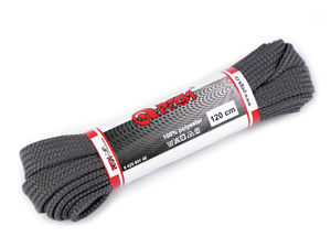 Șireturi plate din poliester (120 cm) - Șireturi de schimb durabile pentru sneakerși, ghete și încălțăminte sport