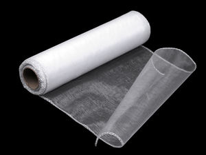 Rolă din material de organza fină și elegantă (21 cm) - Panglică decorativă premium pentru nunți, funde de scaun, mese și ambalaje de cadouri