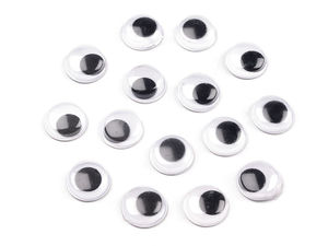 Ochișori mobili autoadezivi premium (12 mm) pentru păpuși, lucru manual și scrapbooking