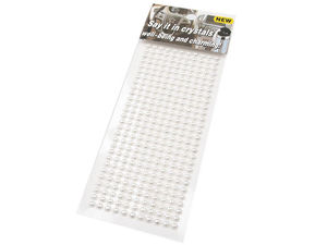 Jumătăți de perle autoadezive premium Ø4 mm – Accesorii elegante de galanterie și craft alb lăptos pentru scrapbooking și felicitări de nuntă
