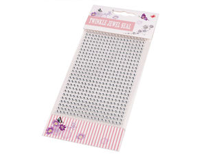 Folie cu pietricele stras autoadezive premium - Cristale decorative de 4 mm pentru lucru manual, scrapbooking și confecționare felicitări