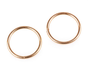 Inele O metalice premium (30 mm) - Inele de legătură de înaltă calitate pentru genți, curele și galanterie