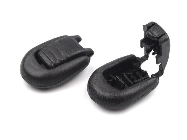 Opritor de șnur premium din plastic 15x19mm - Blocator cu arc pentru șnururi, hanorace și echipament sportiv