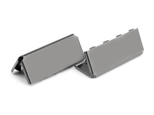 Capete metalice de strângere pentru șnur plat (25 mm) - Terminale premium pentru chingi și curele