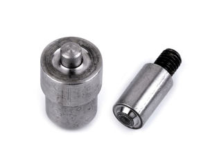Set profesional de matrițe de 8 mm pentru aplicat capse și ochiuri metalice la presă manuală - 2 piese