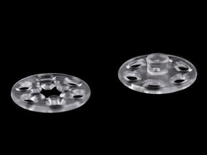 Capse premium transparente din plastic pentru cusut (Ø13 mm și Ø15 mm)