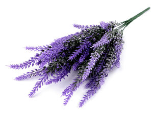 Buchet premium de crenguțe de erică artificială - Aspect natural catifelat, 7 ramuri flexibile cu sârmă