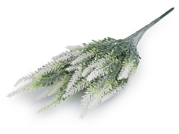 Buchet premium de crenguțe de erică artificială - Aspect natural catifelat, 7 ramuri flexibile cu sârmă