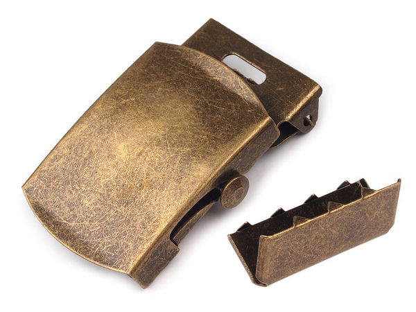 Cataramă metalică premium pentru curea din chingă cu capăt de chingă asortat, 30 mm