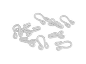 Copci metalice moș și babă îmbrăcate în material textil, 20 mm + 20 mm