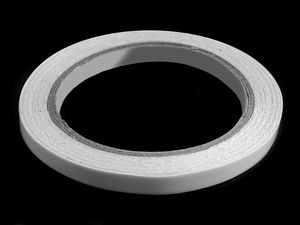 Bandă dublu adezivă transparentă premium pentru lucru manual, scrapbooking și felicitări (lățimi de 8 mm, 10 mm, 12 mm)