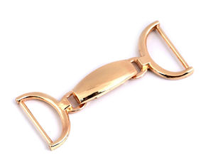 Închizătoare metalică decorativă elegantă tip cataramă, fantă de trecere 25 mm