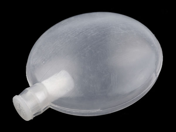 Mecanisme sonore premium pentru jucării DIY (Ø45mm) - Dispozitive rotunde din plastic pentru păpuși și jucării de pluș (Transparent)