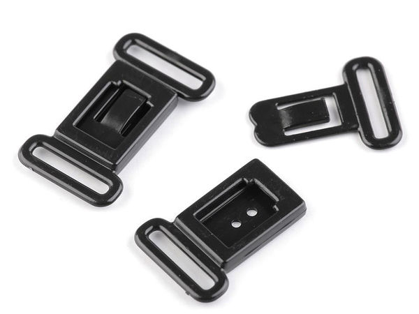 Închizătoare din două piese pentru papion și sutien de alăptare - lățime 12 mm