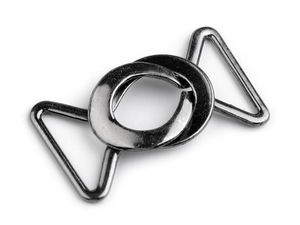 Închizătoare decorativă tip cataramă metalică premium - Orificiu de trecere 24 mm