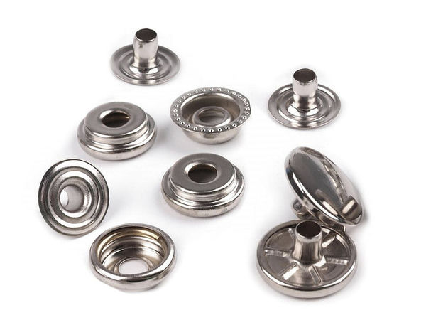 Capse de presare O-SPRING (AM6) din nichel, ultra-rezistente – Capse metalice de 15 mm pentru materiale groase și tapițerie auto
