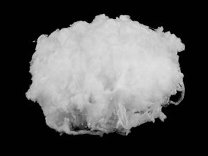 Umplutură premium din poliester alb - 1 kg puf siliconat super-voluminos pentru perne, jucării și lucru manual