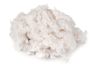 Umplutură premium din bumbac organic - Fibre naturale 100% neînălbite pentru perne, păpuși și proiecte creative (500g)