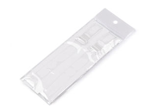 Bretele transparente invizibile pentru sutien - Bretele de schimb premium cu sisteme de prindere metalice durabile (10 mm și 15 mm)