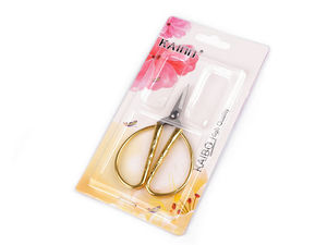 Ciupitoare de ață japoneză premium din metal - Foarfecă ornamentală pentru cusut și broderie, 8.5 cm