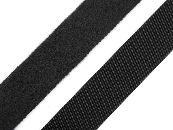 Bandă arici premium moale cu profil redus - Bandă de cusut de 20 mm cu micro-cârlige care nu zgârie
