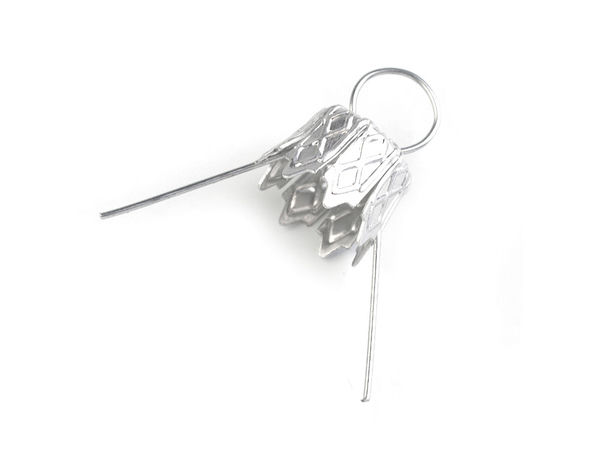 Căpăcele metalice premium pentru globuri de Crăciun, cu agățători cu arc, pentru decorațiuni handmade