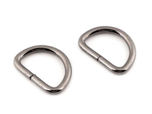 Inele D metalice premium de 20 mm pentru genți, poșete și zgărzi - Accesorii profesionale de galanterie