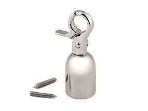 Carabineră premium de 15 mm pentru mânere de geantă - Nichel