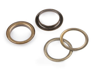 Ocheți metalici premium inoxidabili cu șaibe (Ø interior 35 mm / Ø exterior 48 mm)