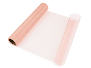 Rolă din organza premium cu aspect mat-lucios (lățime 36 cm) - Material decorativ transparent și elegant pentru nunți, evenimente și împachetarea cadourilor
