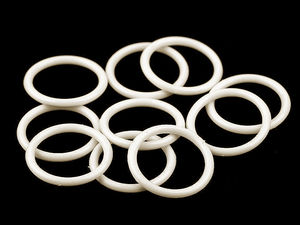 Inele multifuncționale din plastic pentru perdele, jaluzele și lucru manual - Ø30 mm