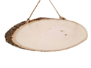 Felii ovale din crengi de lemn natural pentru proiecte creative, decorațiuni și aranjamente de nuntă