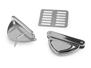 Set premium de închizătoare metalică pentru genți - Închizătoare magnetică din 3 piese pentru confecționarea poșetelor și genților (52x35 mm)