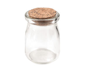 Sticluță premium din sticlă de 100ml cu dop de plută (56x73 mm) – Recipient de depozitare pentru proiecte creative, mărgele și săruri de baie