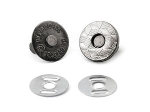 Capse magnetice premium subțiri (14 mm) - Sisteme de închidere magnetice de înaltă rezistență pentru genți, poșete plic și portofele
