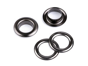 Ocheți metalici premium inoxidabili cu șaibe - Ø interior 12 mm / Ø exterior 21 mm pentru îmbrăcăminte, costume de baie, genți și decorațiuni interioare