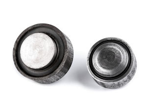 Set matrițe premium pentru presă manuală, capse și ochiuri de 35 mm - Filet M8, bază de 18,9 mm