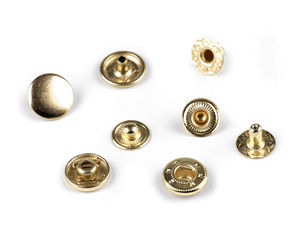 Capse metalice premium (Ø12mm) pentru piele și materiale textile de grosime medie