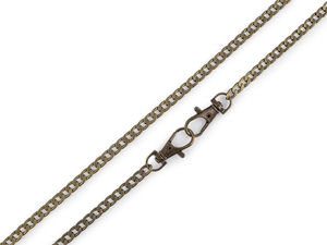 Lanț plat premium pentru geantă cu închizători carabină - Bretea de umăr de schimb, 120 cm