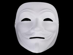 Măști de mascaradă pictabile din hârtie DIY - Măști de față nefinisate pentru Halloween, carnaval și lucru manual