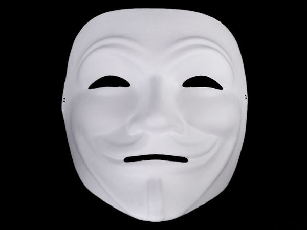 Măști de mascaradă pictabile din hârtie DIY - Măști de față nefinisate pentru Halloween, carnaval și lucru manual