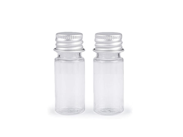 Recipient din plastic transparent pentru depozitare cu capac filetat etanș – Sticluță organizatoare versatilă de 12 ml pentru artizanat, componente de bijuterii și articole de galanterie